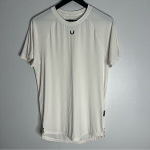 ASRV Laser-Vent Established Tee Shirt Mens Medium White Gym DSG-0948